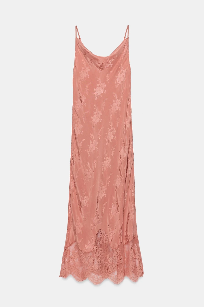 ZW COLLECTION LACE JACQUARD DRESS