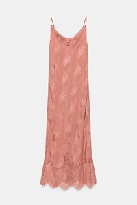 ZW COLLECTION LACE JACQUARD DRESS