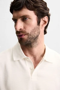 POLO STRUCTURE JACQUARD