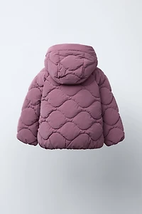 VESTE REMBOURRÉE EFFET GOMMÉ