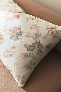 FLORAL PRINT SATEEN PILLOWCASE