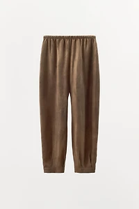 VOLUME PRINTED PANTS