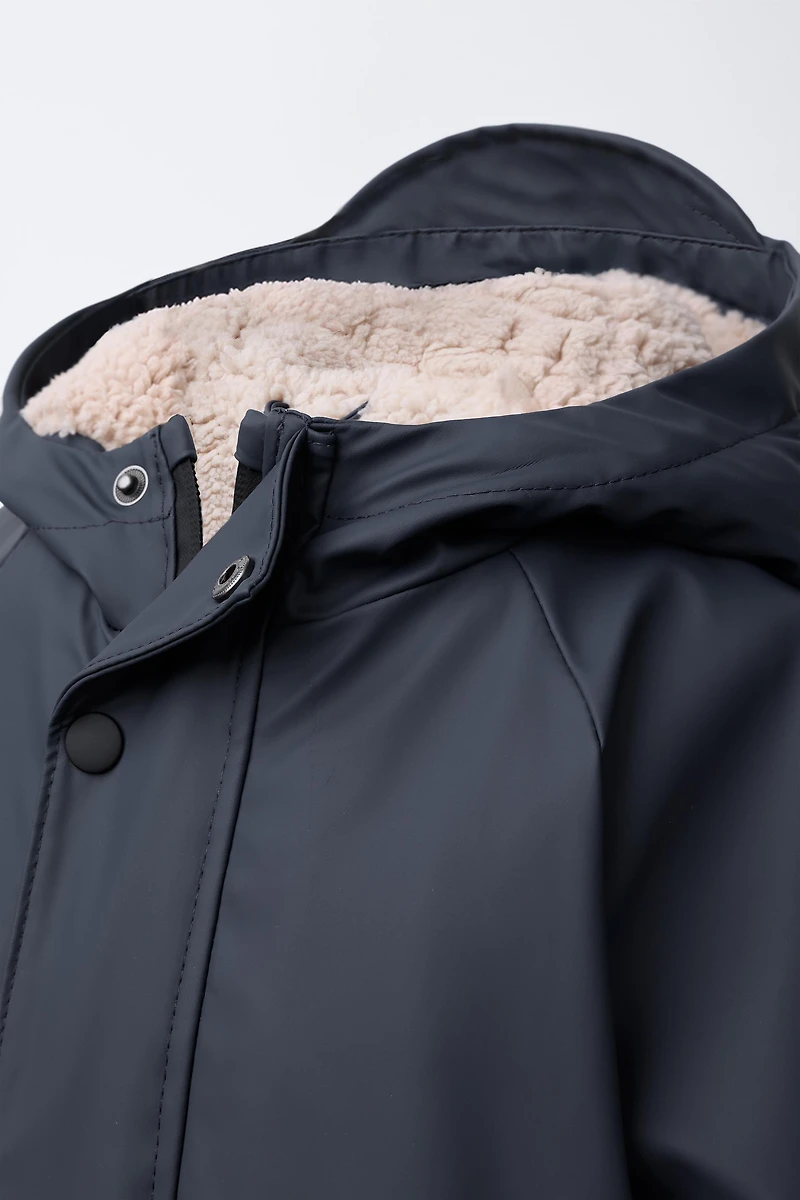 BLOUSON DÉPERLANT GOMMÉ