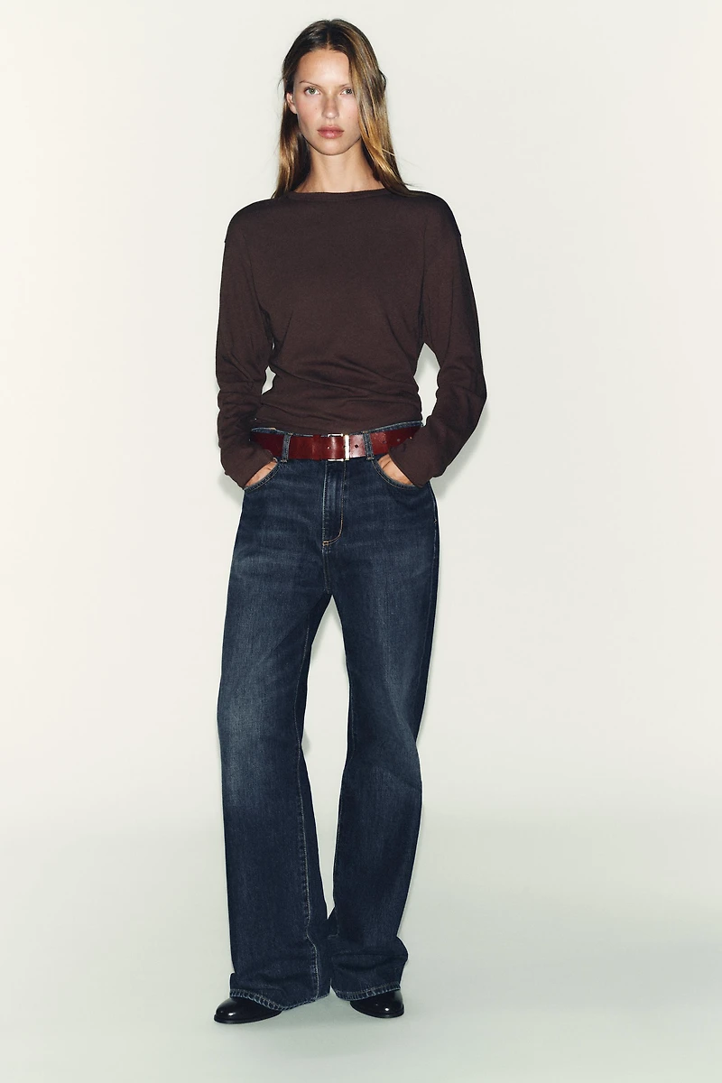 T-SHIRT À MANCHES LONGUES