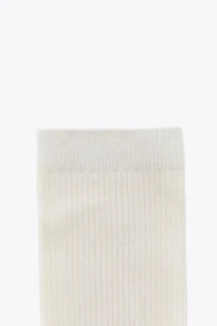 FINE RIBBED SOCKS