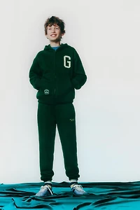 HOODIE JOGGING SWEATSHIRT WITH LETTER