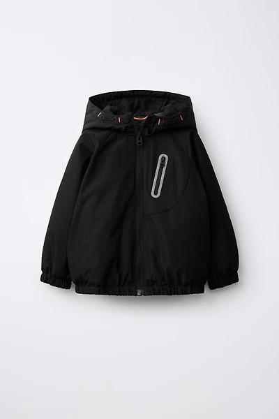 WATER REPELLENT TECHNICAL RAINCOAT