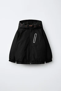 WATER REPELLENT TECHNICAL RAINCOAT