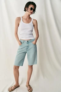 Z1975 MID-RISE DENIM SHORTS