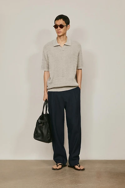 Cable-knit polo sweater - LIMITED EDITION