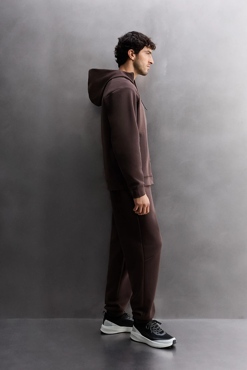 SWEAT TECHNIQUE À CAPUCHE ZIPPÉ