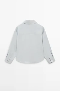 Flowing shirt with button details