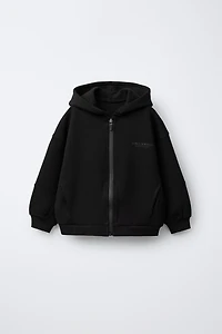 INTERLOCK ZIP SWEATSHIRT