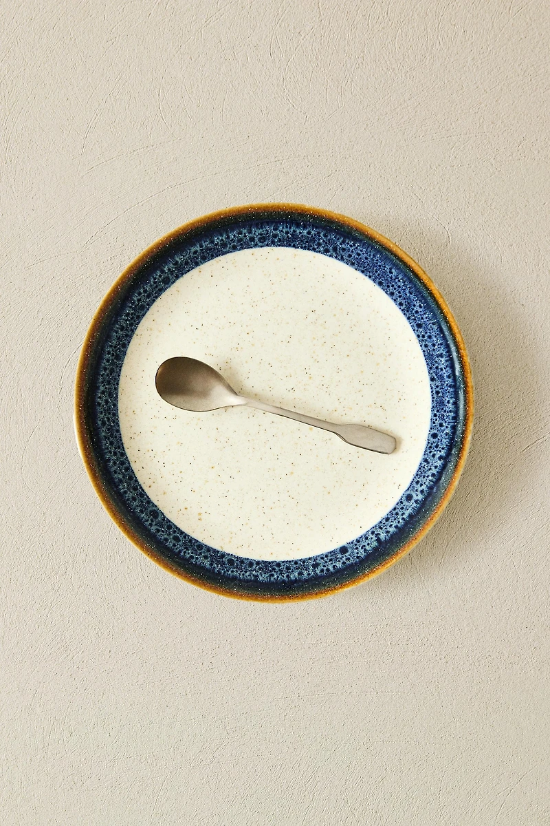 EARTHENWARE DESSERT PLATE