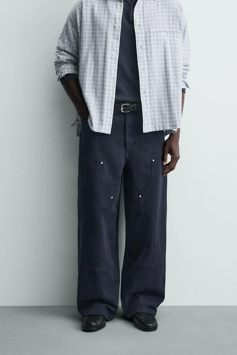 STUDDED CARPENTER PANTS