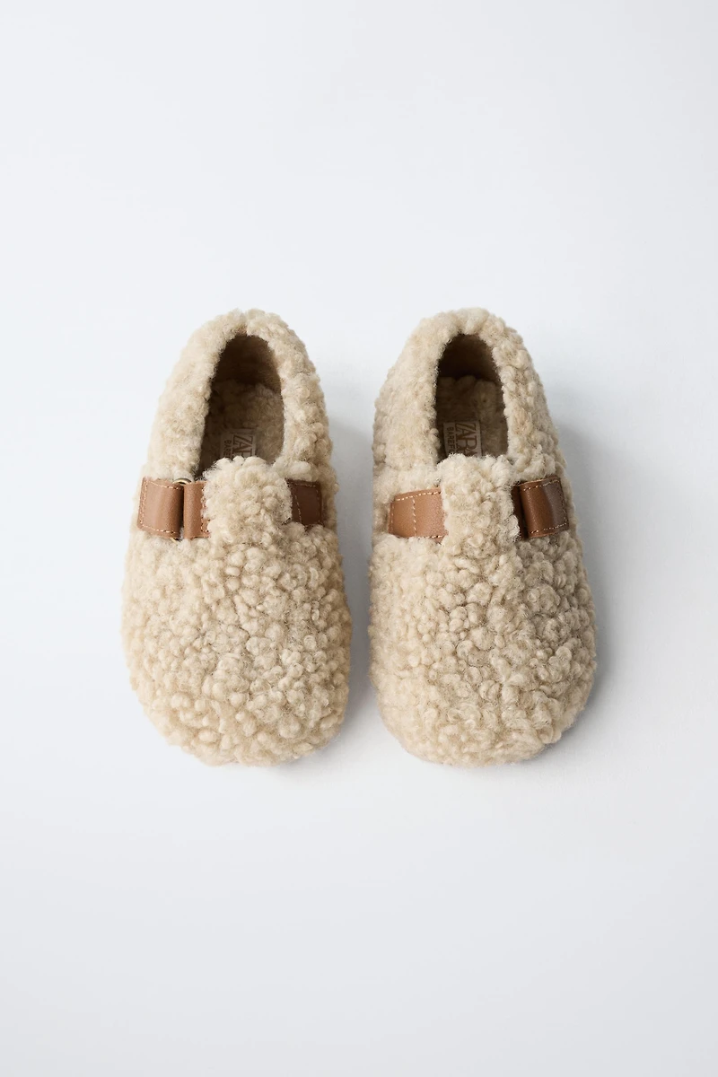BAREFOOT FAUX SHEARLING SHOES