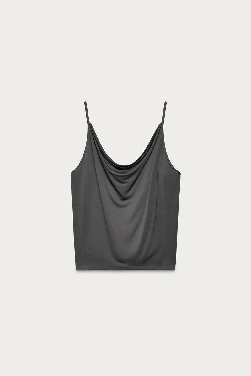 DRAPED TOP MARISA BERENSON X ZARA