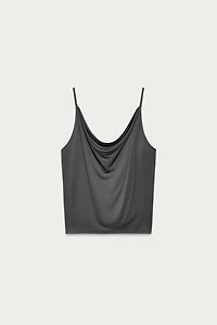 DRAPED TOP MARISA BERENSON X ZARA