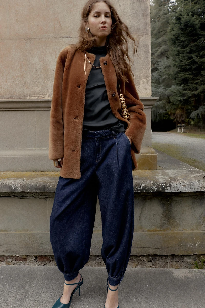 100% REVERSIBLE LEATHER COAT