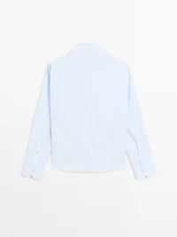 100% cotton poplin shirt