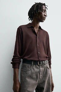TEXTURED JACQUARD SHIRT