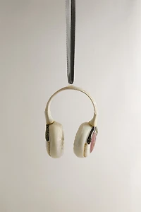 CHRISTMAS TREE ORNAMENT HEADPHONES