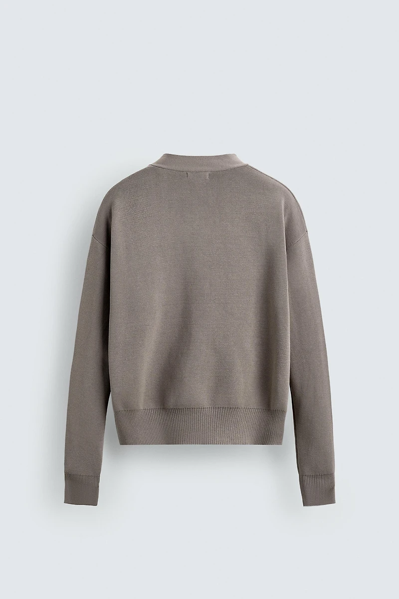 CARDIGAN STRUCTURE COTON
