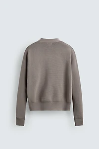CARDIGAN STRUCTURE COTON