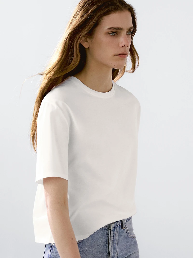Regular fit short sleeve T-shirt