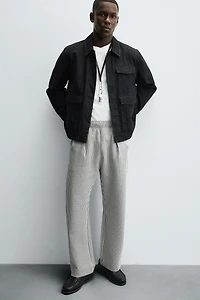 STRIPED SEERSUCKER COMFORT PANTS