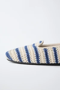CROCHET BALLET FLATS