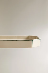 OCTAGONAL BATHROOM TRAY