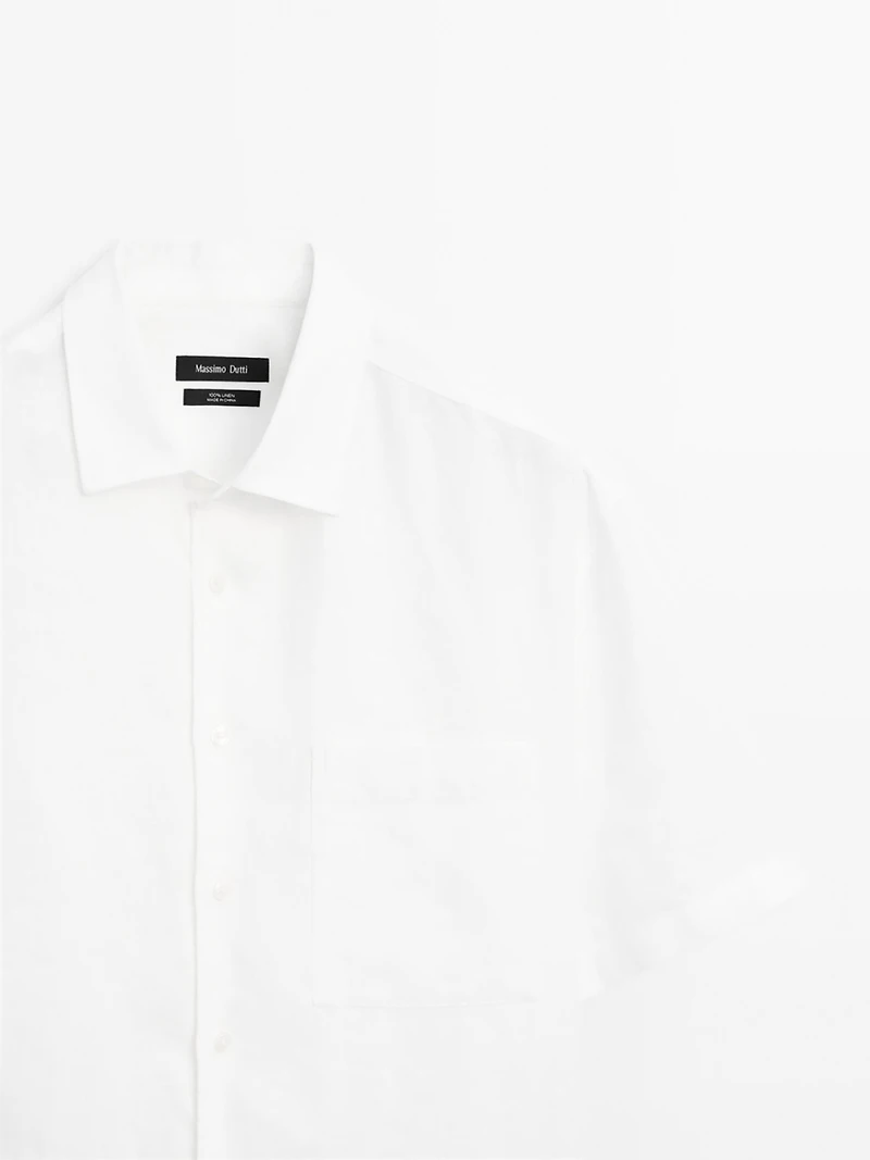 Regular fit short sleeve shirt