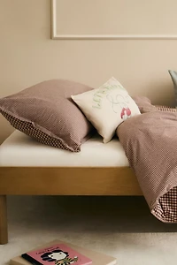 HOUSSE DE COUETTE ENFANT EN FLANELLE VICHY
