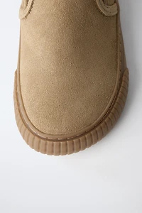 LEATHER BAREFOOT SNEAKERS