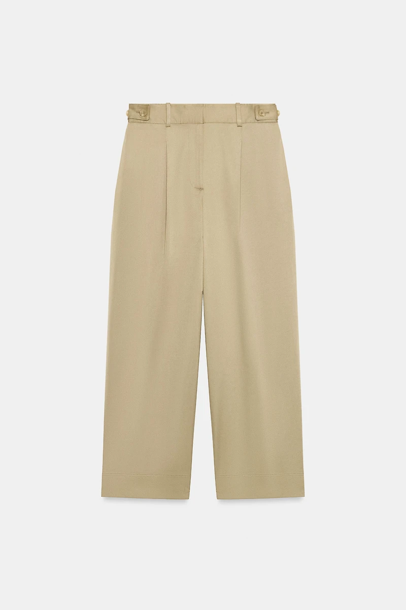 LOW-RISE PANTS WITH SIDE LOOPS