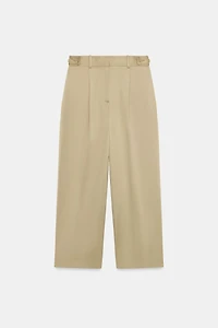 LOW-RISE PANTS WITH SIDE LOOPS