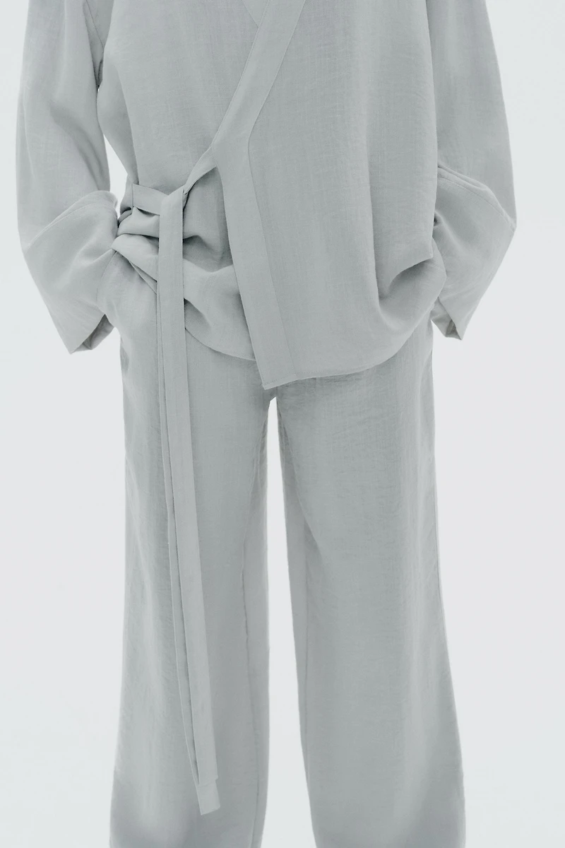 SIDE TIE KIMONO
