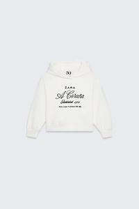 SWEAT À CAPUCHE INSCRIPTION BRODÉE 50TH ANNIVERSARY
