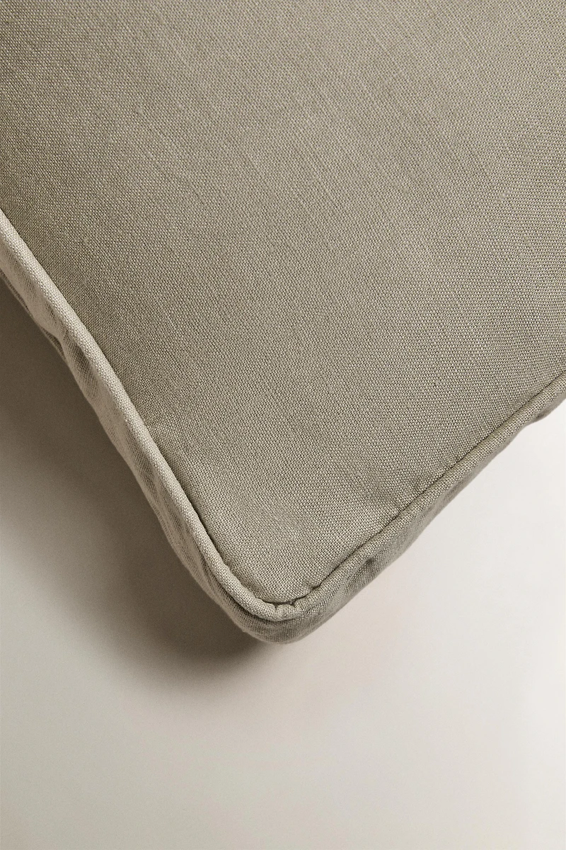 LINEN BENCH BACK CUSHION