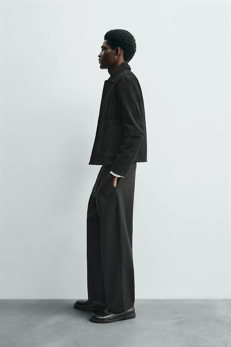 SUEDE LEATHER JACKET