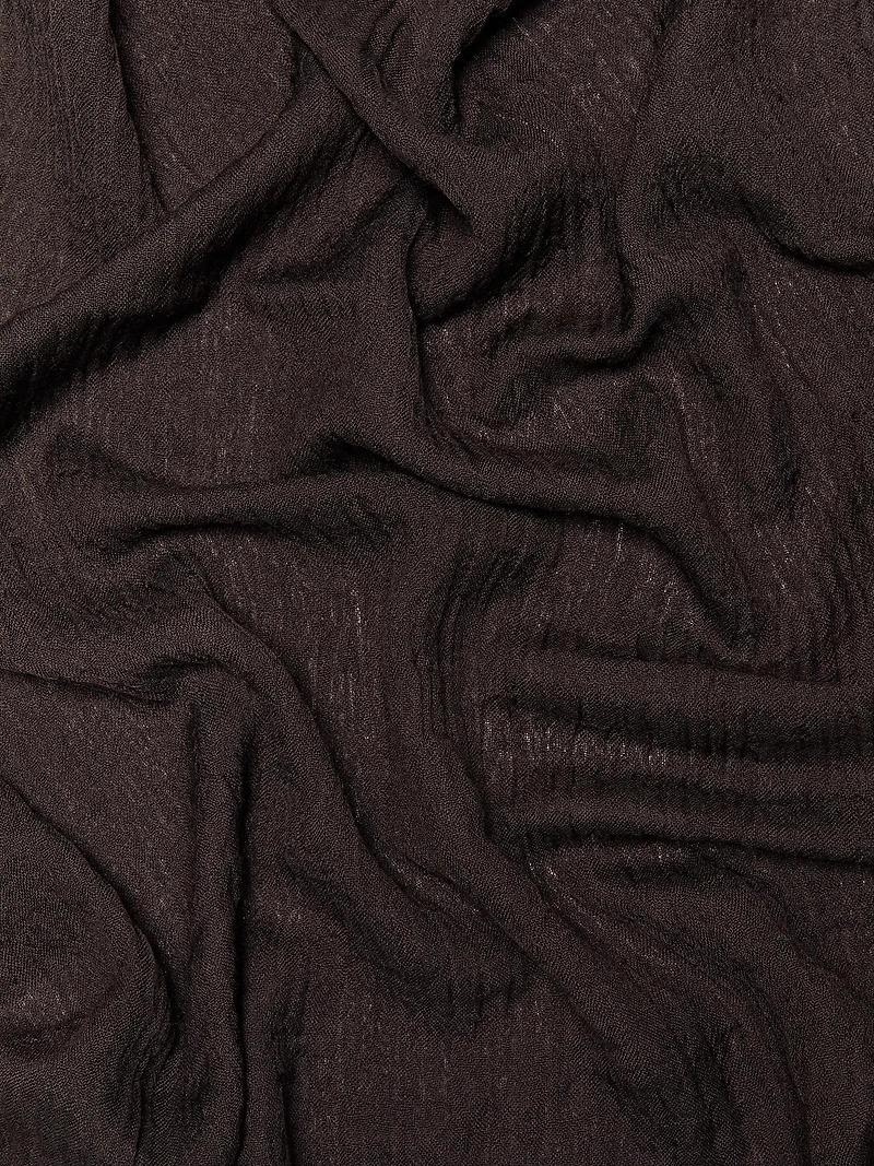 Lightweight wool blend scarf