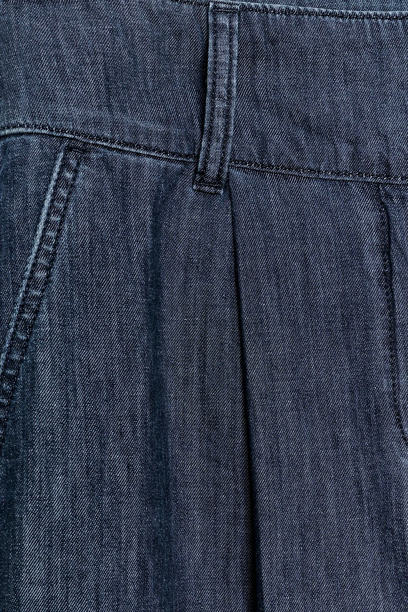 PLEATED BARREL PANTS