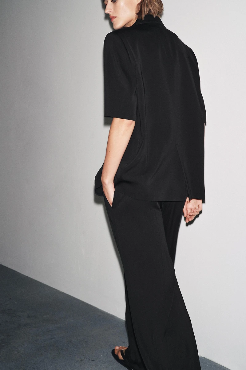 BLAZER MANCHES COURTES ZW COLLECTION