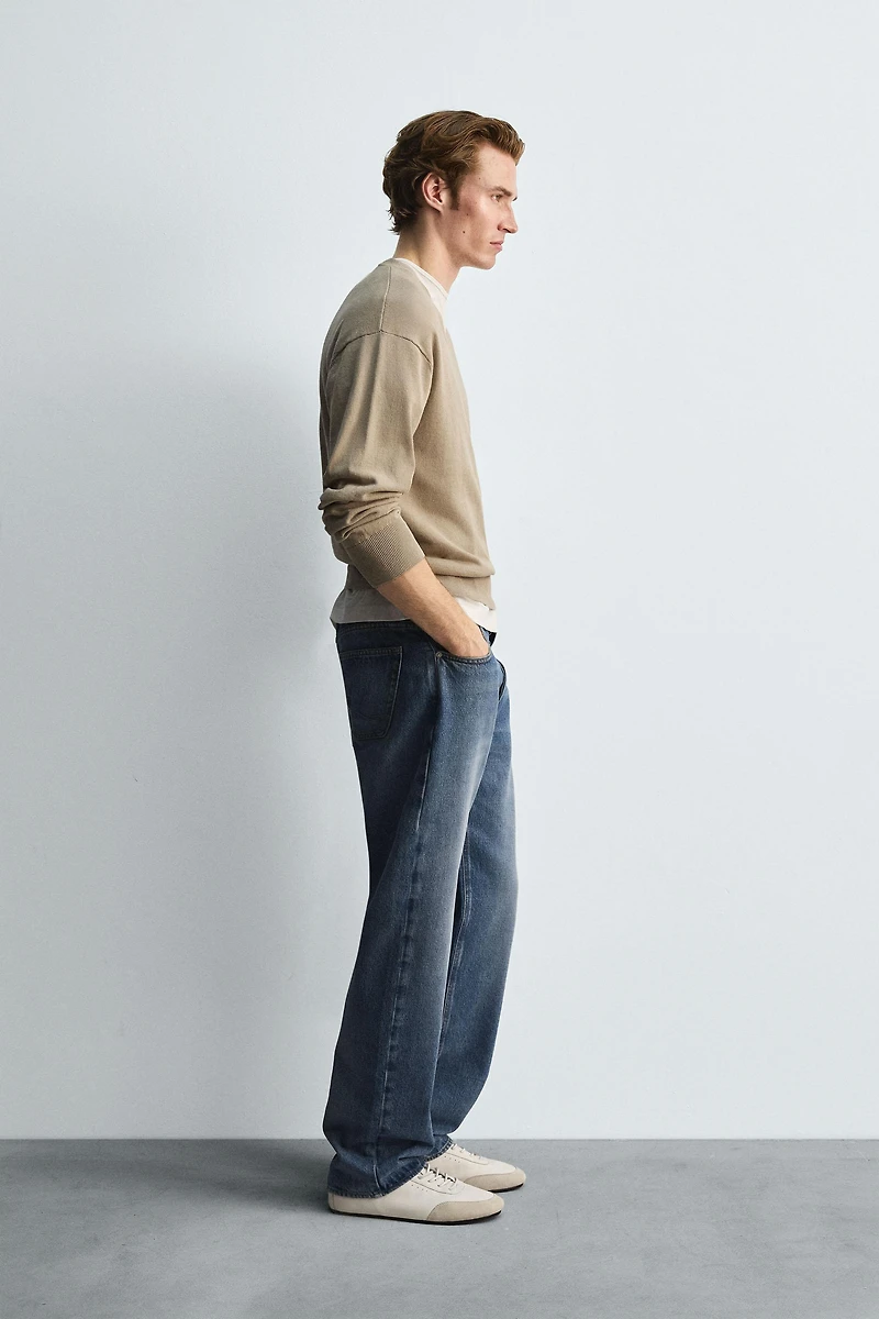 COTTON-RAMIE SWEATER