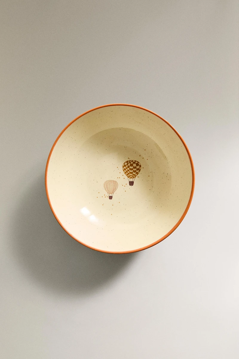 BOL ENFANT CÉRAMIQUE BALLONS