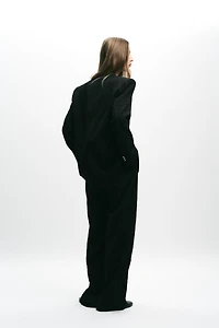 BLAZER JACQUARD ÉPAULETTES