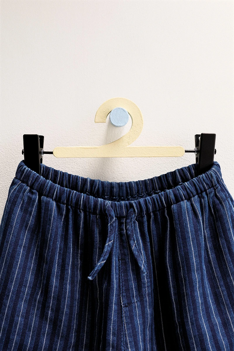 ZARA TIMELESS - STRIPED BALLOON PANTS