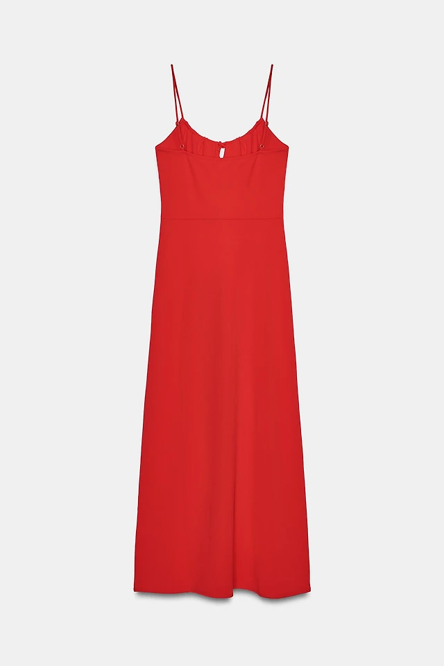 Zara RAMIE STRAPPY MIDI DRESS | Place Rosemre Zara RAMIE STRAPPY MIDI DRESS | Place Rosemre