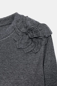 FRONT FLORAL T-SHIRT